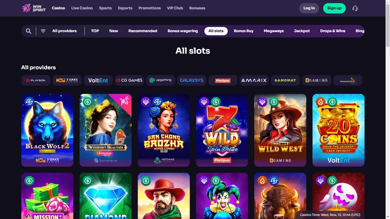 Winspirit Casino - Security Features